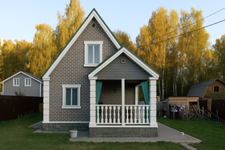 Визуальные преимущества фасадного декора